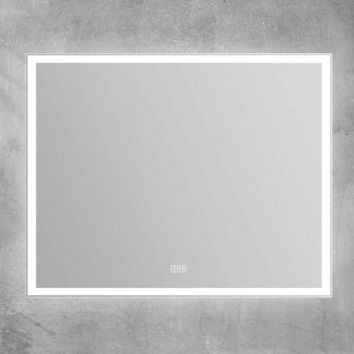 Зеркало BelBagno 110 SPC-GRT-1100-800-LED-TCH-WARM с подсветкой с подогревом с сенсорным выключателем стекло