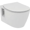 Унитаз подвесной Ideal Standard Connect E272701 цвет Белый с сиденьем Микролифт