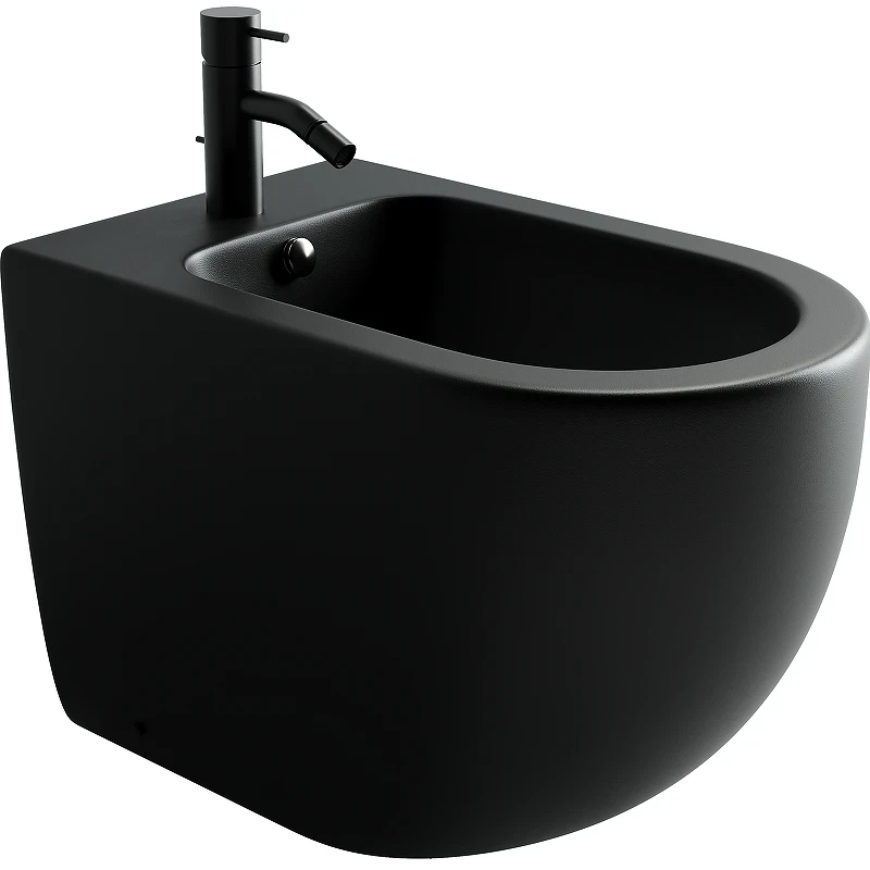 Биде Ceramicanova Metropol CN4005MB Черное матовое