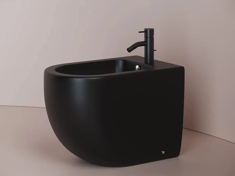 Биде Ceramicanova Metropol CN4005MB Черное матовое