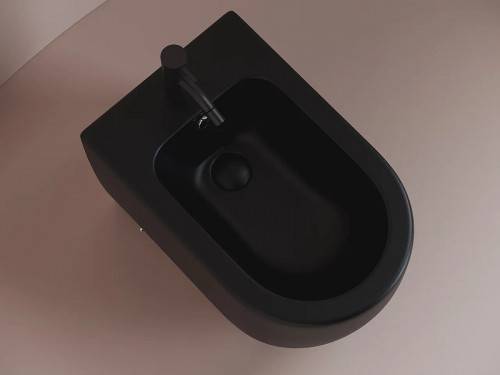 Биде Ceramicanova Metropol CN4005MB Черное матовое