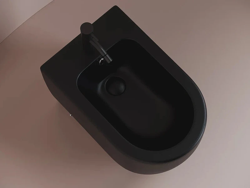 Биде Ceramicanova Metropol CN4005MB Черное матовое