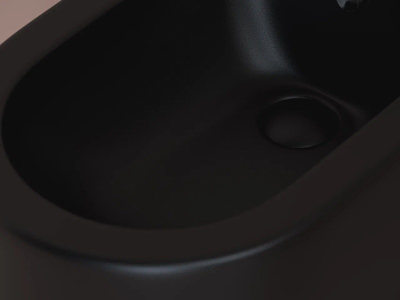 Биде Ceramicanova Metropol CN4005MB Черное матовое