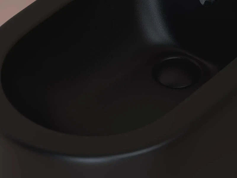 Биде Ceramicanova Metropol CN4005MB Черное матовое