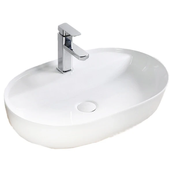 Раковина-чаша BelBagno 61 BB1346 Белая фаянс накладная