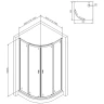 Душевой уголок AM.PM X-Joy Twin Slide 80х80 W88E-205-080MT64 профиль Хром матовый стекло прозрачное