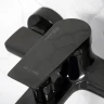 Смеситель для ванны WasserKRAFT Glan 6601 Черный глянцевый латунь на стену