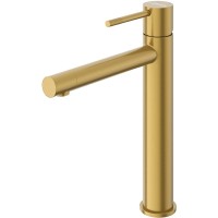 Смеситель для раковины Cezares Relax RELAX-LC2-BORO-W0 Брашированное золото нержавеющая сталь