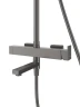 Душевая система Cezares Движение (Slider) SLIDER-CVD-GM цвет Оружейная сталь