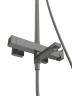 Душевая система Cezares Движение (Slider) SLIDER-CVD-GM цвет Оружейная сталь