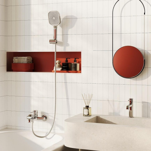 Смеситель для раковины Urbatec Evolution EV22801CR цвет Хром