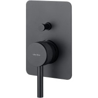 Смеситель для душа Allen Brau Priority 5.31011-31 Черный матовый латунь встраиваемый