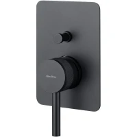 Смеситель для душа Allen Brau Priority 5.31011-31 Черный матовый латунь встраиваемый