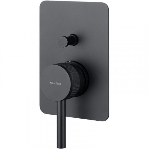 Смеситель для душа Allen Brau Priority 5.31011-31 Черный матовый латунь встраиваемый