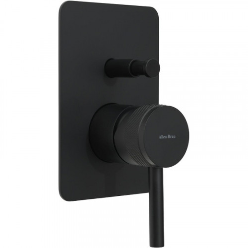 Смеситель для душа Allen Brau Priority 5.31011-31 Черный матовый латунь встраиваемый