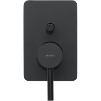 Смеситель для душа Allen Brau Priority 5.31011-31 Черный матовый латунь встраиваемый