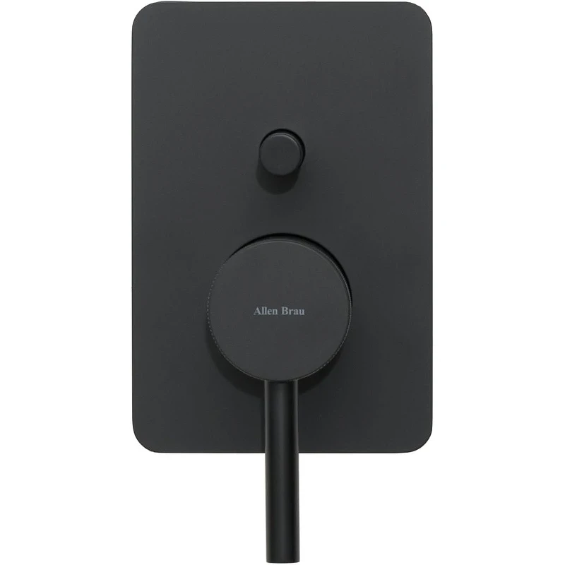 Смеситель для душа Allen Brau Priority 5.31011-31 Черный матовый латунь встраиваемый
