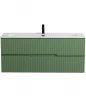 Тумба под раковину Cezares Duet-N 120 DUET-N-1200-2C-SO-PS-P подвесная Фисташковый Софт МДФ / ЛДСП