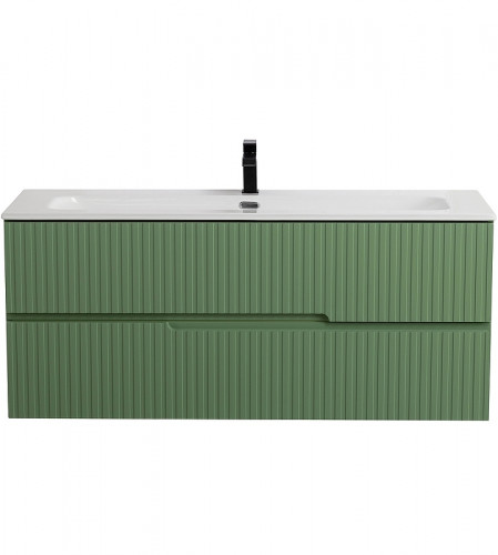 Тумба под раковину Cezares Duet-N 120 DUET-N-1200-2C-SO-PS-P подвесная Фисташковый Софт МДФ / ЛДСП