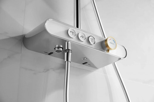 Душевая система Arrow AMG13SH855A с термостатом цвет Хром