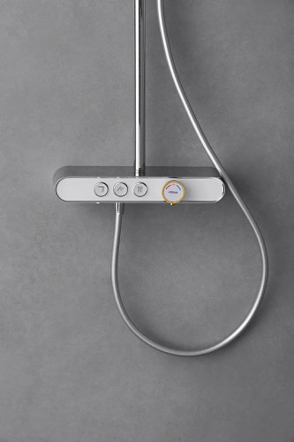 Душевая система Arrow AMG13SH855A с термостатом цвет Хром