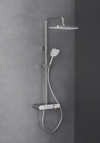 Душевая система Arrow AMG13SH855A с термостатом цвет Хром