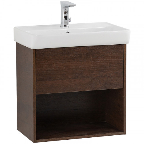 Тумба под раковину BelBagno Neon 50 NEON-500-1C-SO-RS подвесная Rovere Scuro МДФ / ЛДСП