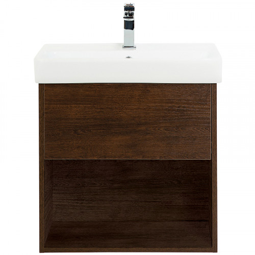 Тумба под раковину BelBagno Neon 50 NEON-500-1C-SO-RS подвесная Rovere Scuro МДФ / ЛДСП