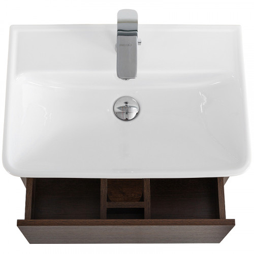 Тумба под раковину BelBagno Neon 50 NEON-500-1C-SO-RS подвесная Rovere Scuro МДФ / ЛДСП