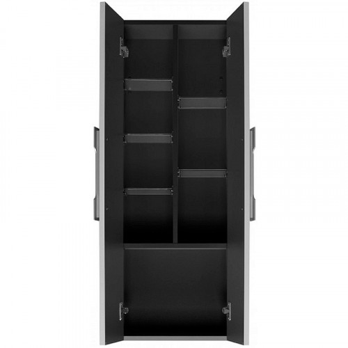 Шкаф пенал Aquaton Ар-Деко 40 1A284703DD8D0 подвесной Серый кобальт МДФ / ЛДСП