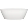 Ванна из искусственного камня Salini Sofia 165х75 102511G Белая глянцевая
