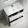 Тумба под раковину Sancos Libra Floor 90 LB90FW Белый глянец МДФ / ЛДСП