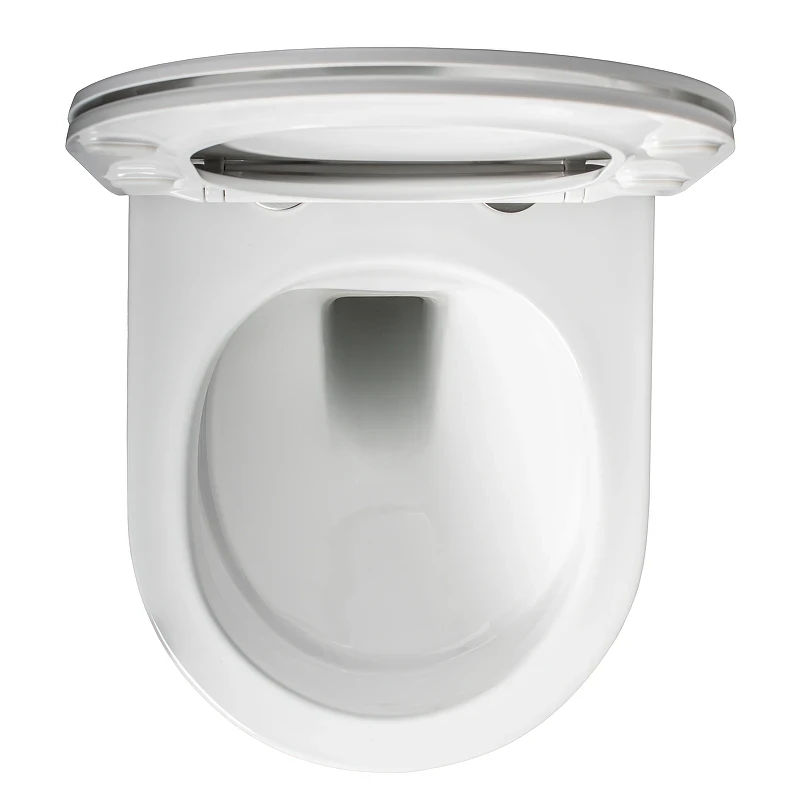 Комплект унитаза WellWant Aura WWU01122W с инсталляцией Grohe Rapid SL 38811KF0 с сиденьем Микролифт и Черной матовой клавишей смыва