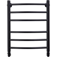 Водяной полотенцесушитель Comfysan Noumi W-6 60x40 013684 Черный матовый