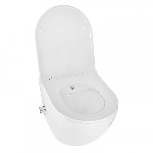 Унитаз биде Azario Grado AZ-046E-NR подвесной цвет Белый