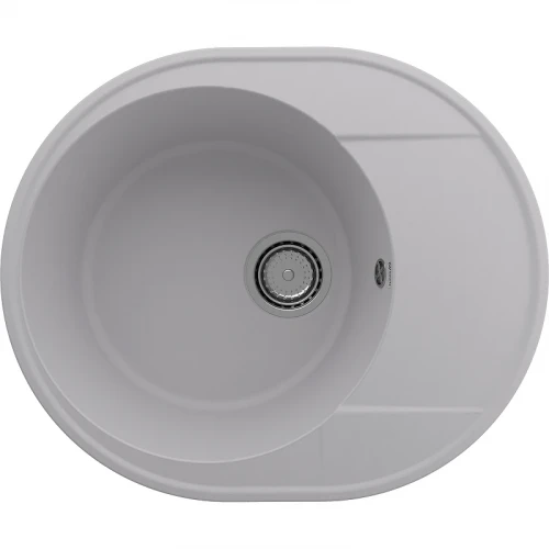 Кухонная мойка Ulgran Quartz Nora 750-04 Платина искусственный камень (литьевой мрамор) встраиваемый