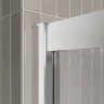 Душевая дверь BelBagno Luce 160 LUCE-BF-2-160-C-Cr профиль Хром стекло прозрачное