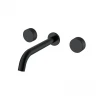 Смеситель для раковины Boheme Stick 152-2-B.4 цвет Черный матовый