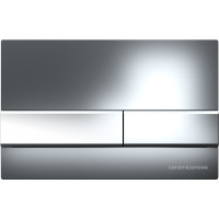 Комплект унитаза с инсталляцией Ceramicanova Metric CN3007_1002CH_1000 с сиденьем Микролифт и клавишей смыва Хром фарфор подвесной