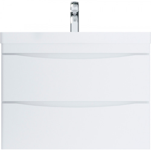 Тумба под раковину AM.PM Like 80 M80FHX0802WG подвесная Белая МДФ / ЛДСП