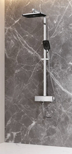 Душевая система Rose R10 R1096 с термостатом Хром