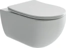 Комплект унитаза DIWO Ceramicanova Long CN3015 с сиденьем с инсталляцией DIWO 4501 с клавишей смыва цвет Глянцевый белый