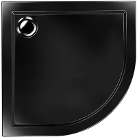 Акриловый поддон для душа Melodia della vita Allegro 80x80 MTYAG8080bk Черный