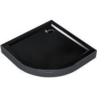 Акриловый поддон для душа Melodia della vita Allegro 80x80 MTYAG8080bk Черный