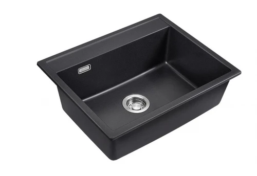 Кухонная мойка Emar Quartz 64 EMQ-1640.Q цвет Оникс