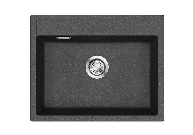 Кухонная мойка Emar Quartz 64 EMQ-1640.Q цвет Оникс
