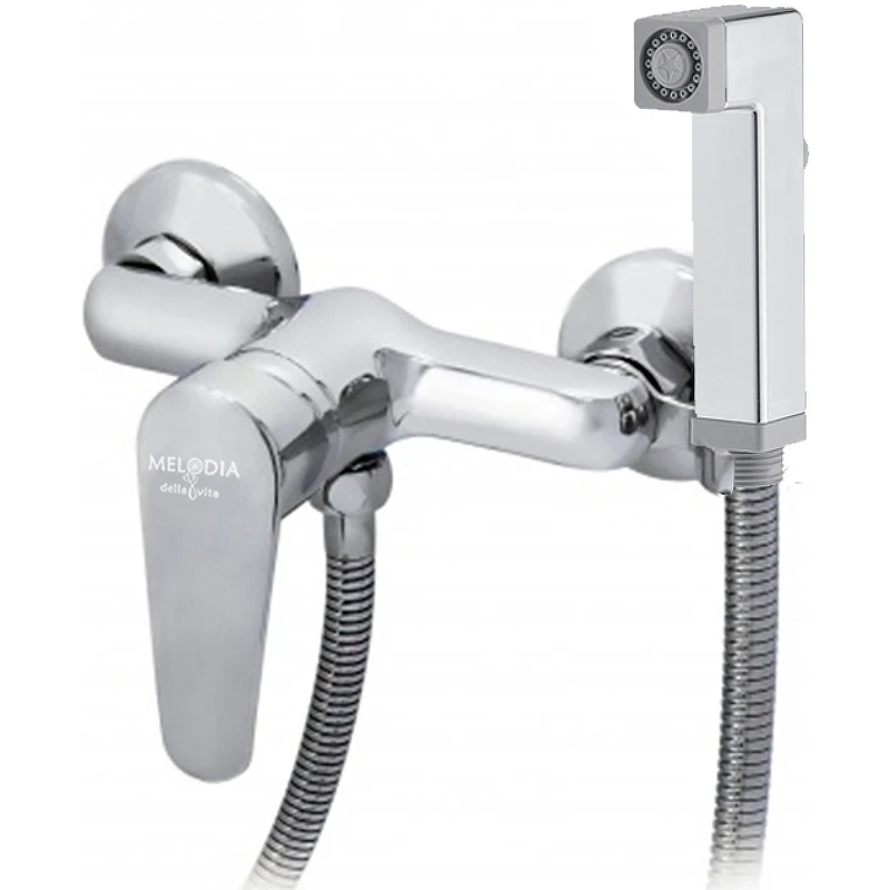 Гигиенический душ со смесителем Melodia della vita Moderno MDV35151 Хром