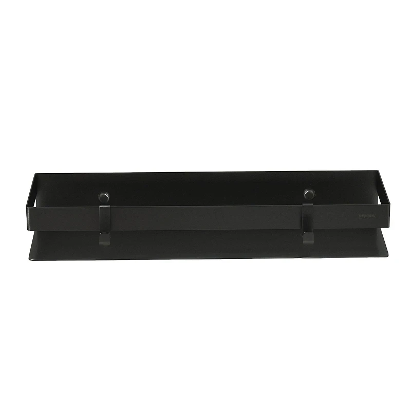 Металлическая полка Lemark Shelf Line 9772053 цвет Черный матовый