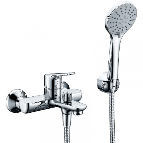 Смеситель для ванны WasserKRAFT Lippe 4501 Хром латунь на стену