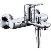 Смеситель для ванны WasserKRAFT Lippe 4501 Хром латунь на стену